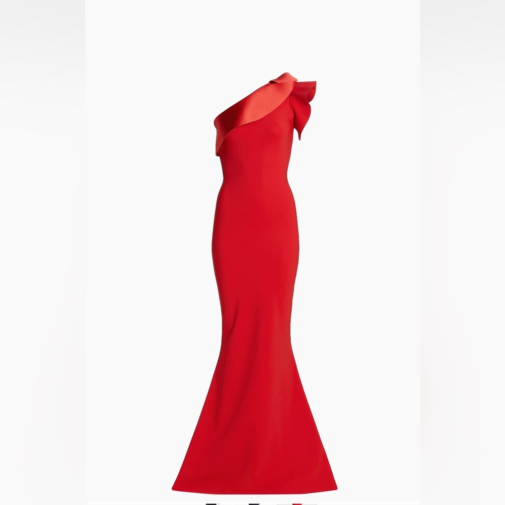 Chiara Boni La Petite Robe

Kika Ra Ruffled One-Shoulder Trumpet Gown
Red
40/4